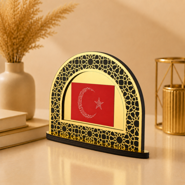 bayrak Hediye Plaket
