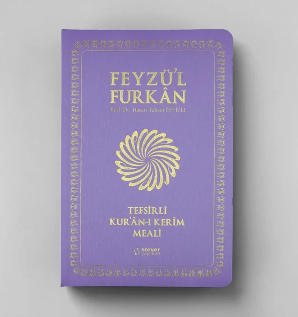 buyuk-ince-lila-on (1) Feyzü'l Furkân Tefsirli Kur'ân-ı Kerîm Meali - Büyük Boy - İnce Cilt - Lila