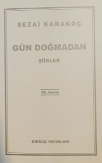 Gün Doğmadan