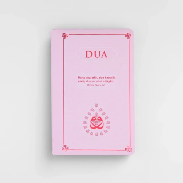 dua-bordo-orta-boy-on DUA (Evrâd-ı Şerîfe) Orta Boy Arapça+Türkçe - BORDO