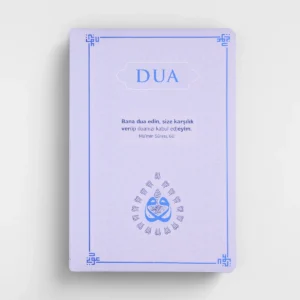 DUA (Evrâd-ı Şerîfe) Büyük Boy - Arapça+Türkçe - LACİVERT