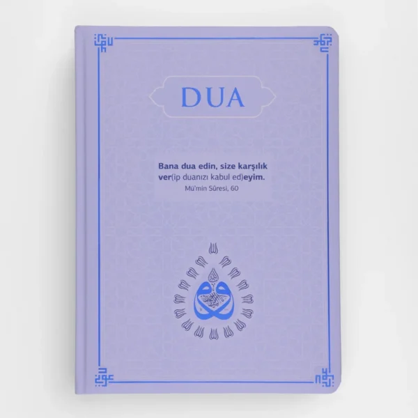 dua-lacivert-rahle-boy-on DUA (Evrâd-ı Şerîfe) Rahle Boy - Arapça+Türkçe - LACİVERT