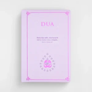 DUA (Evrâd-ı Şerîfe) Büyük Boy - Arapça+Türkçe - LİLA