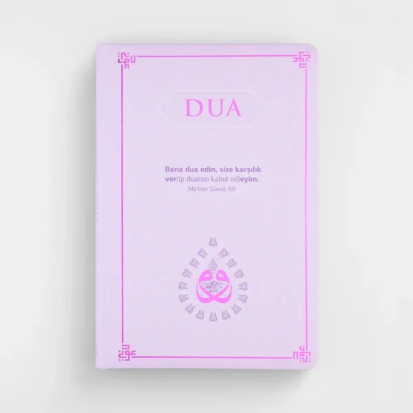dua-lila-buyuk-boy-on DUA (Evrâd-ı Şerîfe) Büyük Boy - Arapça+Türkçe - LİLA