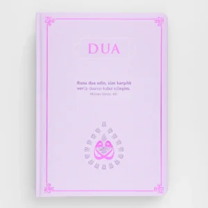 DUA (Evrâd-ı Şerîfe) Rahle Boy - Arapça+Türkçe - LİLA