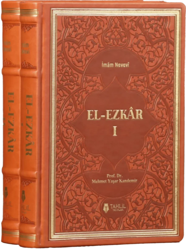 ezkar El-Ezkar - Tercüme ve Şerhi (Lüks Termo Deri Kapak - 2 Cilt)