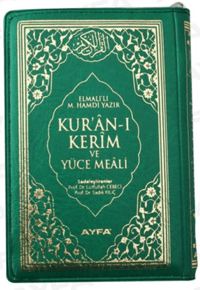 Kur'an-ı Kerim ve Yüce Meali (Çanta Boy-2 Renk)