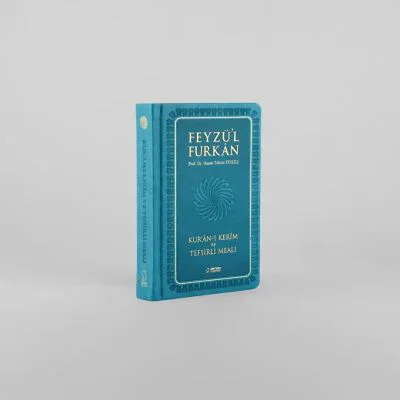 Feyzü'l Furkan Kur'an-ı Kerim ve Tefsirli Meali (Cep Boy - Ciltli) - Turkuaz