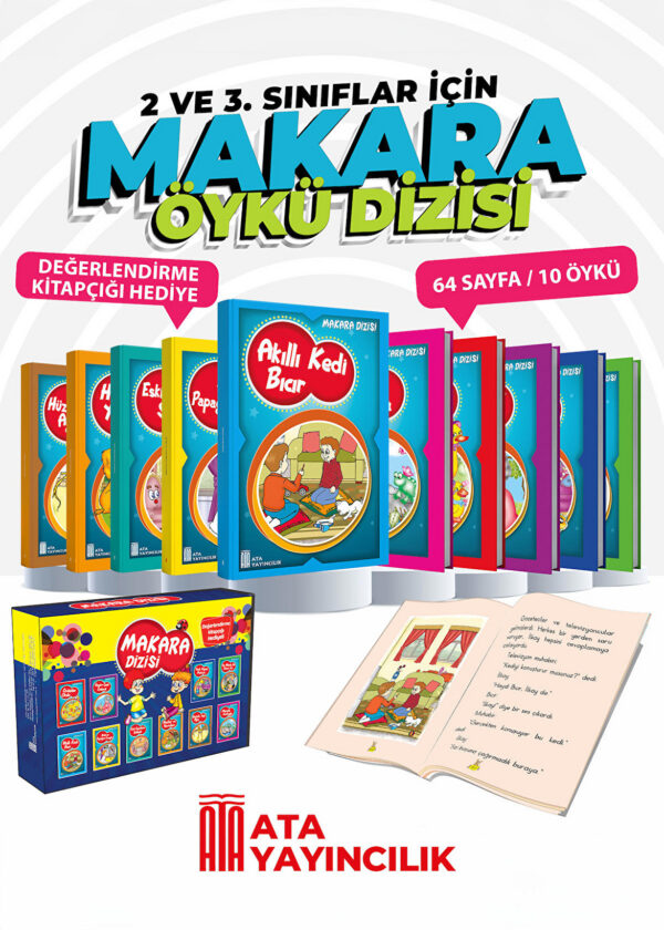 Ata Yayıncılık Makara Dizisi (10'Lu Kutulu Set)