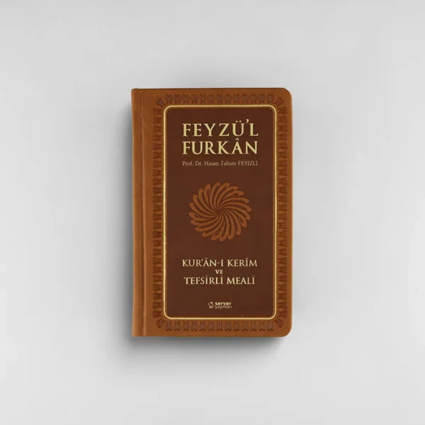 sempatikcep-ciltli-taba-on Feyzü'l Furkân Kur'ân-ı Kerîm ve Tefsirli Meali;(Sempatik Cep Boy - Ciltli)