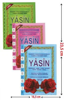 Haktan Yayınları Ortaboy 41 Yasin-i şerif Yeşil