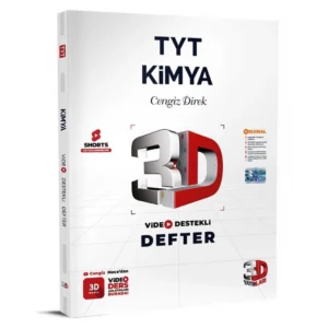 2024 TYT 3D Kimya Video Destekli Defter
