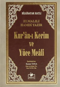 Kuran-ı Kerim (Meali-Bilgisayar Hatlı-Cami Boy)