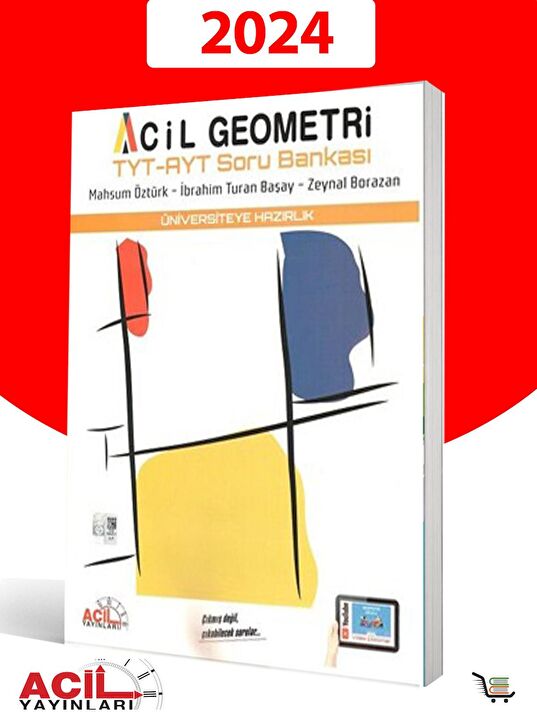 Acil Yayınları TYT-AYT Geometri Soru Bankası