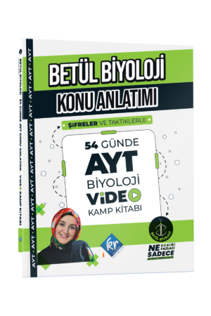 Kr Akademi Biyoloji Konu Anlatımı 54 Günde AYT Biyoloji Video Kamp Kitabı