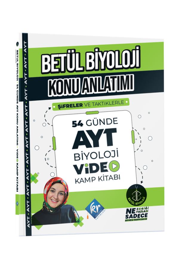 Kr Akademi Biyoloji Konu Anlatımı 54 Günde AYT Biyoloji Video Kamp Kitabı