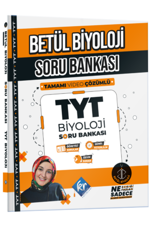 Kr Akademi Betül Biyoloji TYT Biyoloji Soru Bankası