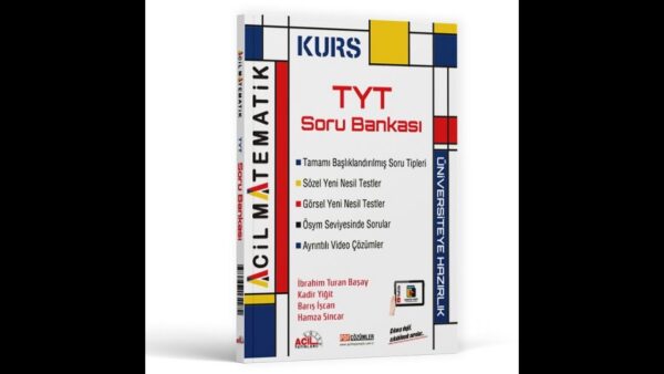 Acil Yayınları TYT Matematik KURS Soru Bankası