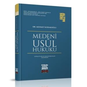Medeni Usul Hukuku Konu Anlatımlı