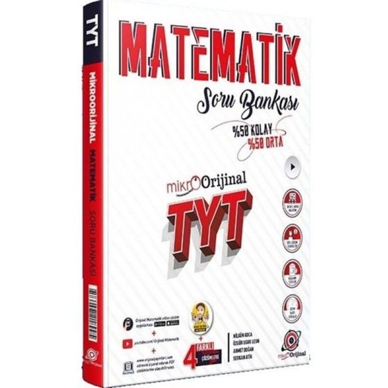 Orijinal Yayınları TYT Matematik Mikro Soru Bankası
